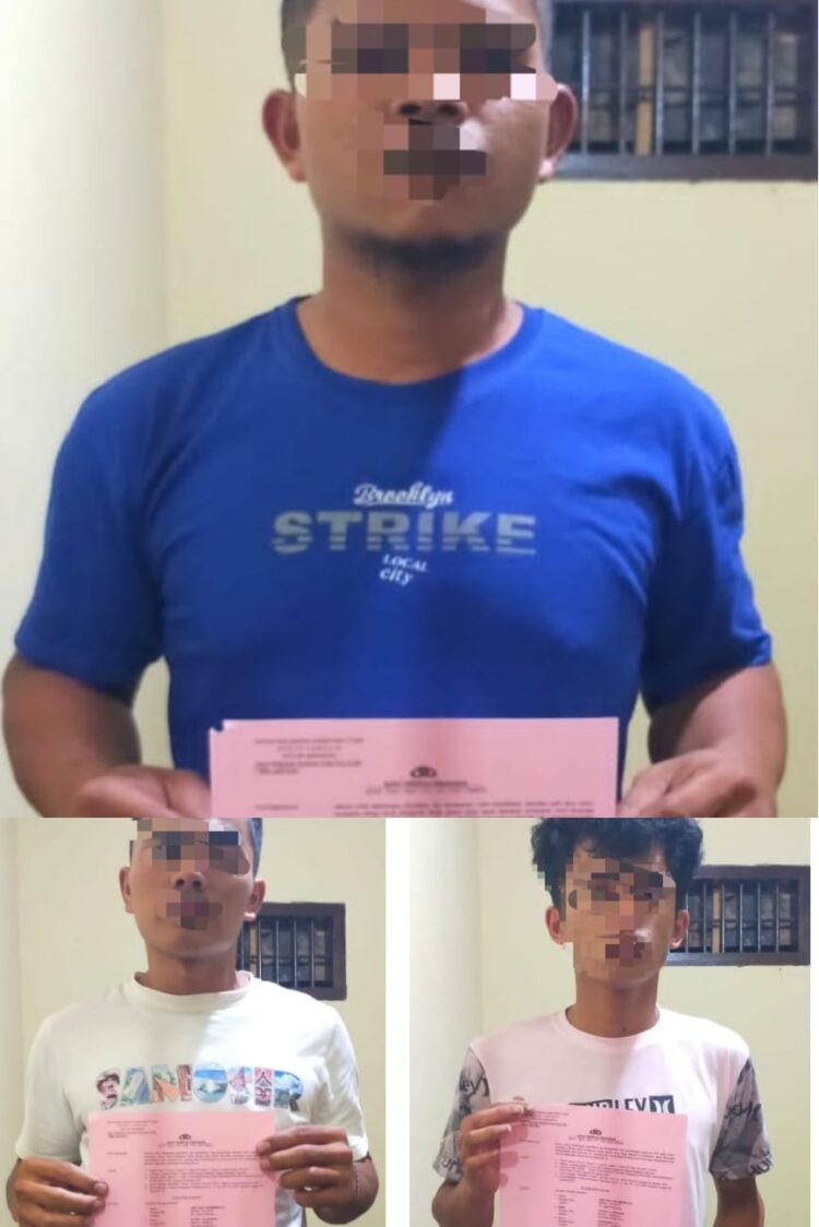 Unit Reskrim Polsek Simanindo berhasil menahan tiga orang tersangka pencurian ternak babi yang terjadi di Dusun III Desa Tomok Kecamatan Simanindo Kabupaten Samosir. Ketiga tersangka yakni JHS (Lk-25) masyarakat Kecamatan Onanrunggu Kabupaten Samosir. JFL (Lk- 19) warga Kecamatan Nainggolan Kabupaten Samosir dan JEFS (Lk-24) ditangkap pada Kamis malam, 8 Agustus 2024,Setelah mereka tertangkap basah oleh warga setempat saat hendak melarikan diri dari lokasi kejadian.