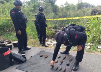 Kegiatan pemusnahan bahan peledak berhasil dilakukan oleh Tim Gegana Sat Brimob Polda Sumsel bersama dengan personil Polres Ogan Ilir dan Polsek Indralaya. Kegiatan ini dilakukan setelah penemuan sejumlah mortir di kawasan Jalan Lingkar Sarjana, Kelurahan Timbangan, Kecamatan Indralaya Utara, Kabupaten Ogan Ilir, yang sempat menghebohkan warga setempat.