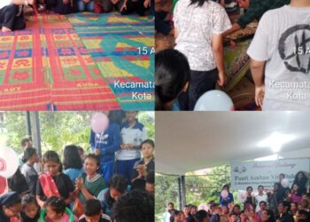 Team Pemenangan Bakal Calon Walikota Pematangsiantar Bistok Richard Lumban Tobing kembali mengunjungi Panti Asuhan Vita Dulcode yang beralamat di simpang Sipahutar Gang Anggrek V Kecamatan siantar marihat Pematangsiantar. Kamis(15/08/2024) pukul 16:00 Wib dengan kepedulian terhadap generasi muda-mudi sebagai penerus perjuangan bangsa ini.