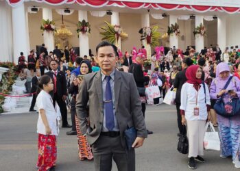 Mohamad Yusuf, SH Ketua Umum DPP Lembaga Investigasi Negara (LIN) di Istana Negara Jakarta