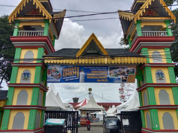 Gebyar UMKM di Pasar Malam di Tebingtinggi