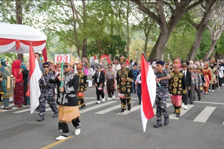 Karnaval Budaya peringatan Hari Ulang Tahun Kemerdekaan Republik Indonesia ke-79 di Kota Sabang