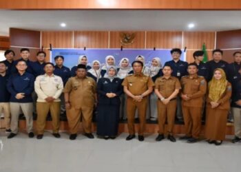 Badan Pusat Statistik (BPS) Kabupaten Ogan Komering Ilir berkolaborasi dengan Pemerintah Kabupaten Ogan Komering Ilir melakukan Pencanangan Desa Cinta Statistik (Desa Cantik) di Kantor Bupati OKI, Senin, (2/9/24).