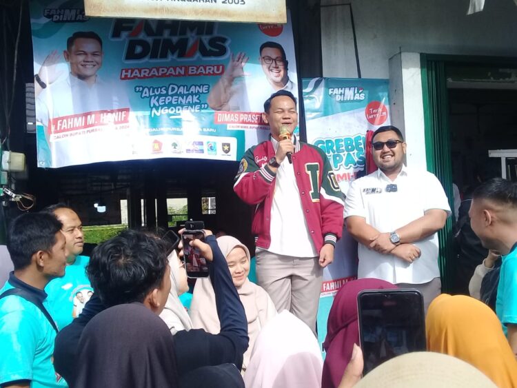Calon Bupati dan Calon Wakil Bupati mas Fahmi dan mas Dimas