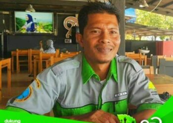 Syukri atau yang di sapa Bayu selaku pemerhati Lingkungan Hidup di kota Sabang
