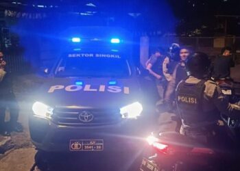 Polresta Manado menerima laporan dari masyarakat tentang keributan yang melibatkan anak-anak muda yang sedang minum-minum di Kelurahan Singkil, Kecamatan Singkil, Jumat (13/9/2024) sekitar pukul 00:02 WITA.
