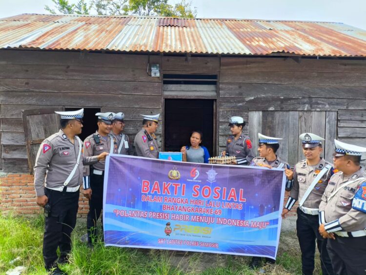 Satuan Lalulintas Polres Samosir yang dipimpin oleh Kasat Lantas AKP Natanail Surbakti, S.H., M.H, melaksanakan kegiatan Anjangsana. Kegiatan ini berlangsung dari tanggal 9 hingga 14 September 2024 di wilayah Kecamatan Pangururan.