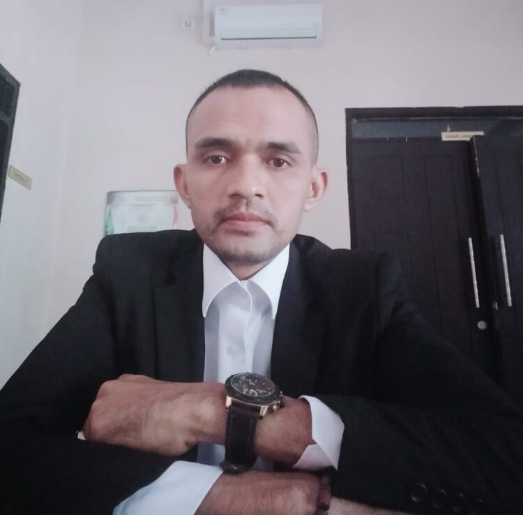 Ketua perwakilan yayasan advokasi rakyat aceh (YARA) melalui sekretaris YARA perwakilan Nagan Raya Advokat muda KHAIRUMAN,