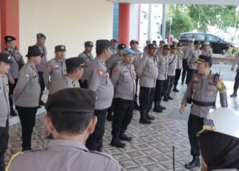 Polresta Manado melaksanakan pengamanan untuk kegiatan Deklarasi Kampanye Damai pasangan calon Walikota dan Wakil Walikota Kota Manado dalam rangka Pilkada 2024. Acara ini berlangsung di Pohon Kasih, Kawasan Megamas, dan dimulai pada pukul 17.30 WITA.