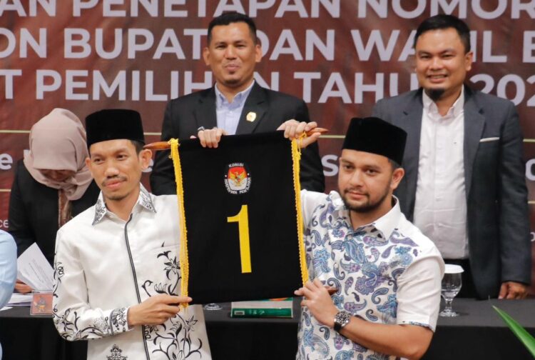 Pasangan Calon (Paslon) Bupati dan Wakil Bupati Aceh Barat, Tarmizi – Said Fadheil