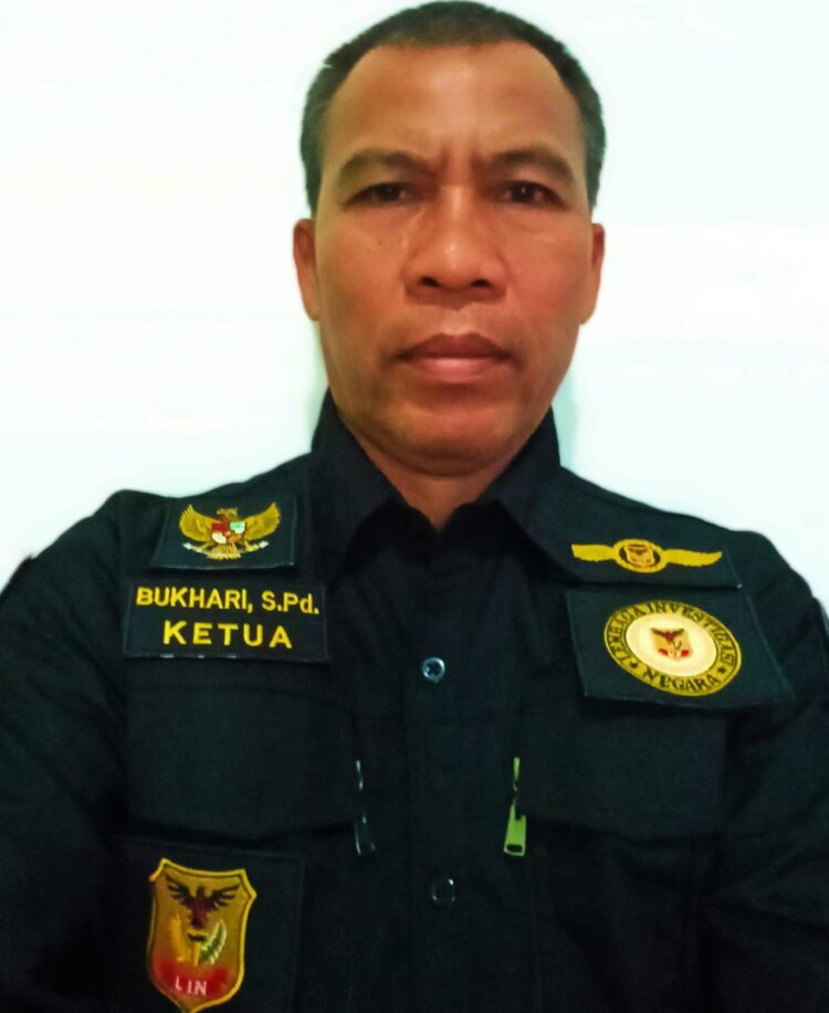 Bukhari Ketua Lembaga Investigasi Negara (LIN) Aceh,