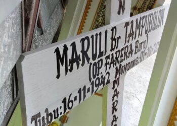 MENINGGAL: Saksi penting kasus Rospita Tampubolon yakni Maruli Tampubolon tutup usia 84 tahun, Kamis (3/10/2024) di Binjai. (Foto Dok/ Djonggi)