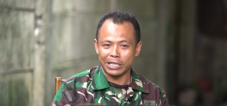 Anggota Kodim Deli Serdang Serka Hendri