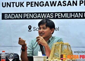 Koordinator Divisi Penanganan Pelanggaran Bawaslu Wajo, Herwan S.E,