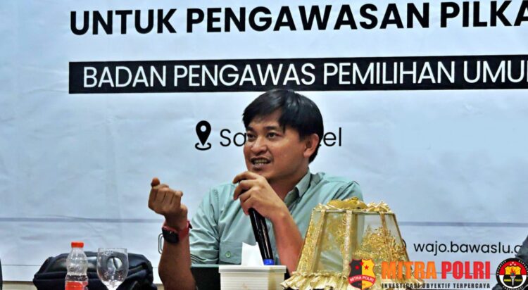 Koordinator Divisi Penanganan Pelanggaran Bawaslu Wajo, Herwan S.E,