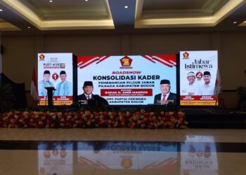 Roadshow Konsolidasi Partai Gelindra Yang Dilakukan Oleh Kader Partai yang Maju Ke Pilkada Kabupaten dan Provinsi (Foto. Dok: RH/Mitrapolri.29/10/2024)