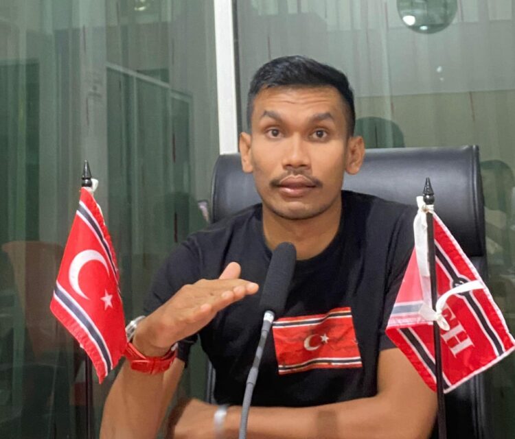 Dewan Pimpinan Pusat (DPP) muda seudang Aceh melalui juru bicara Muhammad Chalis