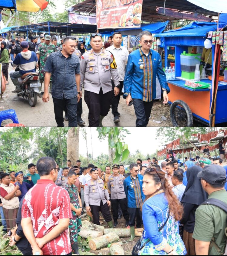 Kapolres Labuhanbatu AKBP Dr. Bernhard L. Malau, S.I.K., M.H., bersama Forkopimda Labuhanbatu, langsung meninjau lokasi dan memberikan dukungan kepada para korban dan keluarga. Didampingi oleh Pjs. Bupati Labuhanbatu Dr. H. Faisal Arif Nasution, Dandim 0209 LB Letkol Inf Yudy Ardiyan Saputro, Ketua DPRD sementara Labuhanbatu Arsyad Rangkuti, dan sejumlah pejabat lainnya, rombongan melakukan pengecekan langsung di area kejadian dan berdialog dengan ketua panitia Compas 7, Juna Sipahutar, untuk menggali informasi lebih lanjut mengenai peristiwa ini.