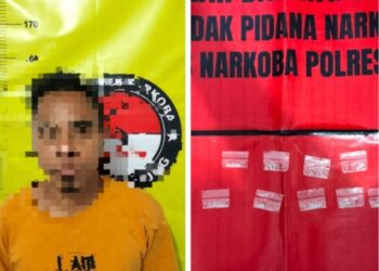 Satuan Reserse Narkoba Polres Bitung berhasil menangkap seorang pria berinisial JDK alias Sky, yang diduga kuat sebagai pengedar narkotika jenis sabu, di kompleks Pasar Tua, Kelurahan Bitung Tengah, Kecamatan Maesa, Kota Bitung.