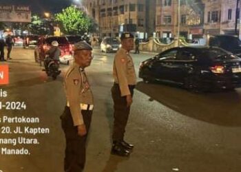 Polresta Manado melaksanakan kegiatan rutin yang ditingkatkan (KRYD) pada Rabu malam, 7 November 2024. Kegiatan ini difokuskan pada pengawasan terhadap pengendara roda empat (R-4) dan roda dua (R-2) di beberapa titik rawan kota Manado, Kamis (7/11/2024) malam.