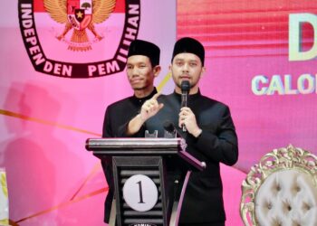 Pasangan Calon Bupati dan Wakil Bupati Aceh Barat nomor urut 1 Tarmizi SP-Said Fadheil