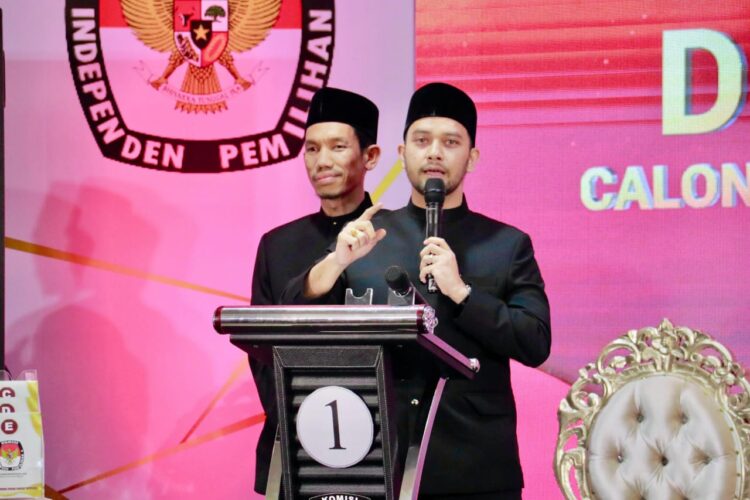 Pasangan Calon Bupati dan Wakil Bupati Aceh Barat nomor urut 1 Tarmizi SP-Said Fadheil