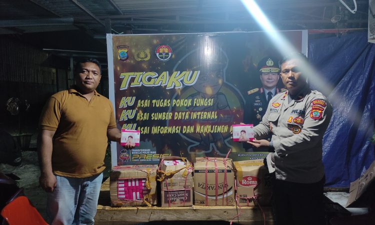 Kepolisian Sektor Kawasan Pelabuhan Manado menggelar operasi razia terhadap peredaran minuman keras dan barang-barang ilegal di wilayah Pelabuhan Manado. Operasi yang dipimpin oleh Kapolsek Kawasan Pelabuhan Manado, IPDA Rinto R.M. Langi, beserta tim anggota Polsek Pelabuhan berlangsung mulai pukul 16.00 Wita hingga 19.00 Wita, Pada hari Sabtu, 9 November 2024.