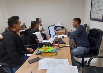 Sat Reskrim Polresta Banyumas telah melaksanakan ungkap kasus dugaan tindak pidana perdagangan orang dan mengamankan tersangka seorang laki laki berinisial FRP (24).