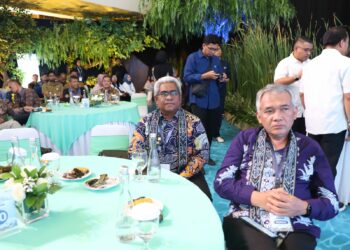 Penjabat (Pj) Bupati Aceh Utara Dr. Drs. Mahyuzar, M.Si menghadiri acara penutupan National Urban Water Supply Project (NUWSP) di Auditorium Kementerian PUPR, Jakarta, Selasa (19/11/2024).
