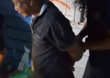 DITANGKAP: Pelaku pembuang mayat wanita di Karo berinisial R alias Iwan Bagong warga Serdang bedagai ditangkap Polda Sumut. (Foto Dok/ Polda Sumut)