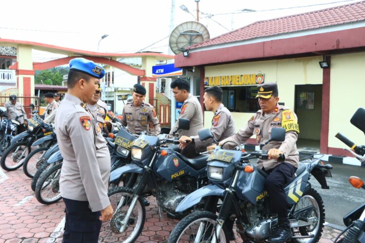 Polres Samosir telah melakukan pengecekan kelayakan seluruh kendaraan dinas Polri yang akan digunakan untuk pelayanan dan pengamanan Pemungutan serta Penghitungan Suara Pilkada Serentak 2024 di Kabupaten Samosir.