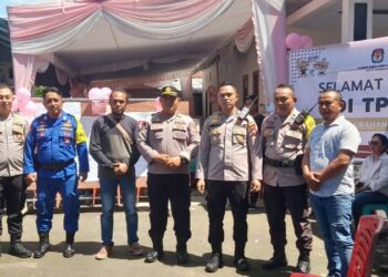 Polresta Manado menerjunkan sebanyak 680 personel untuk melakukan pengamanan di 818 Tempat Pemungutan Suara (TPS) yang tersebar di wilayah hukumnya, Rabu (27/11/2024).