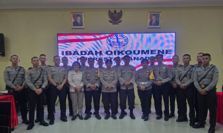 Polresta Manado kembali menggelar kegiatan Pembinaan Rohani dan Mental (Binrohtal) pada Selasa (tanggal lengkap, jika ada). Kegiatan ini bertujuan untuk memperkuat iman dan taqwa personel dalam menjalankan tugas sebagai pelayan masyarakat, Kamis (28/11/2024).