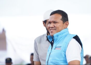 Calon Wakil Gubernur Aceh, Fadhlullah, yang akrab disapa Dek Fadh