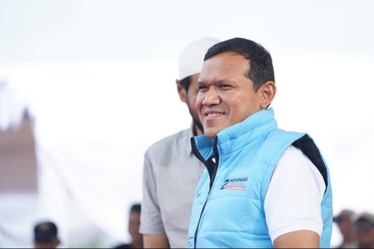 Calon Wakil Gubernur Aceh, Fadhlullah, yang akrab disapa Dek Fadh
