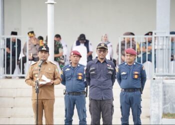 Apel yang di pimpin Ketua Komisi Independen Pemilihan (KIP) Kota Sabang Akmal Said tersebut, diselenggarakan di Lapangan Dharma Bhakti, Jl. Yos Sudarso, Sabtu (23/11/24).