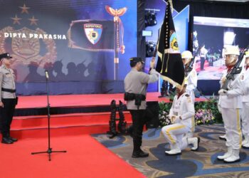 Irwasum Polri Komjen Pol Dedi Prasetyo meresmikan Pataka Dipta Prakasha Itwasum Polri hari Rabu (04/12/2024) di kegiatan Rakor Anev Itwasum Polri Tahun Anggaran 2024 di Jakarta.