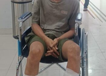 DITEMBAK: Tersangka yang kerap melakukan pencurian sepeda motor ditembak personelPolsek Medan Labuhan, Mingggu (8/12/2024).(Foto Dok/Polres Belawan)