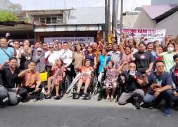 Sejumlah pengurus dan anggota DPRD Sumut dari Fraksi Partai Gerindra pada eksekusi hari ini adalah tindak lanjut dari aduan masyarakat.