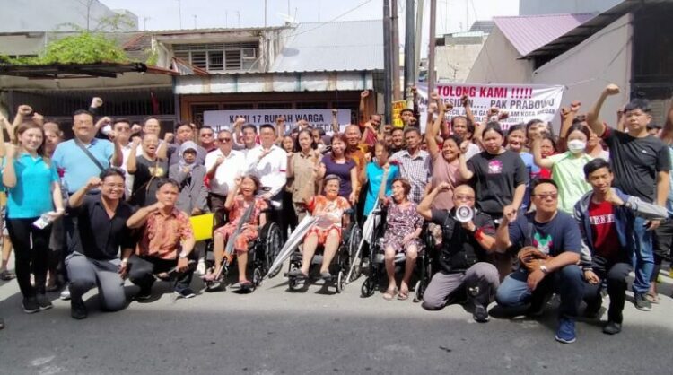 Sejumlah pengurus dan anggota DPRD Sumut dari Fraksi Partai Gerindra pada eksekusi hari ini adalah tindak lanjut dari aduan masyarakat.