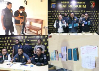 Satuan Reserse Kriminal Polres Labuhanbatu berhasil mengungkap kasus tindak pidana perdagangan orang (TPPO) dengan modus pengiriman pekerja migran Indonesia (PMI) secara illegal atau non-prosedural. Pengungkapan ini dilakukan pada Kamis, 6 Desember 2024, sekitar pukul 22.00 WIB di Jalinsum Aek Kanopan, Kelurahan Kota Aek Kanopan, Kecamatan Kualuh Hulu, Kabupaten Labuhanbatu Utara.