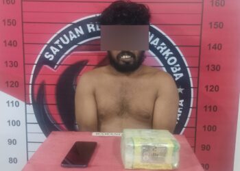 Pelaku seorang pria berinisial J (33), warga Desa Lhung Sa, Kecamatan Madat, Aceh Timur, ditangkap dalam operasi tersebut.