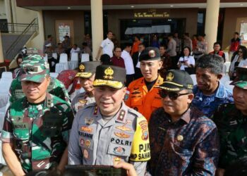 Gelar Pasukan yang juga dilaksanakan secara serentak di seluruh wilayah Indonesia ini, dipimpin oleh Kapolda Sulut Irjen Pol Roycke Harry Langie bersama Pangdam XIII/Merdeka Mayjen TNI Candra Wijaya, diikuti oleh pasukan dari Polda Sulut, TNI, Basarnas, Perhubungan, Pol PP, KPLP, Damkar, Jasa Raharja, Dinas Kesehatan, Ormas dan Pramuka, serta dihadiri oleh Forkopimda Sulut, pejabat terkait lainnya, tokoh agama dan tokoh masyarakat.