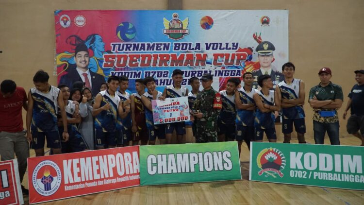 Kategori Voli Putri, Juara 1 diraih oleh SMANDA (SMA N 2 Purbalingga), Juara 2 dari MAN-GA dan Juara 3 dari Vosmuga dan Low Tax. Sedangkan Kategori Voli Putra, Juara 1 diraih oleh Tim Punggelan Banjarnegara, Juara 2 dari MANDUMAS dan Juara 3 dari MAN - GA dan LOW TAX.