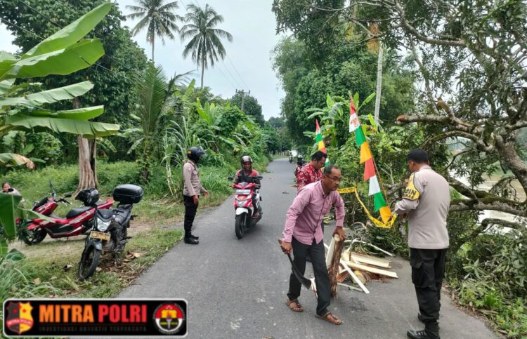 Tebing penahan jalan yang menghubungkan Desa Pandan Arang dengan Desa Lubuk Rukam di Kecamatan Kandis mengalami longsor pada Jumat (27/12/2024) sekitar pukul 13.00 WIB. Longsor terjadi akibat erosi dari arus deras Sungai Ogan dan curah hujan yang tinggi, mengakibatkan jalan sepanjang 20 meter di kawasan tersebut tergerus.
