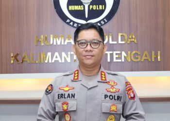 Kabidhumas Polda Kalteng Kombes Pol Erlan Munaji, S.I.K., M.Si