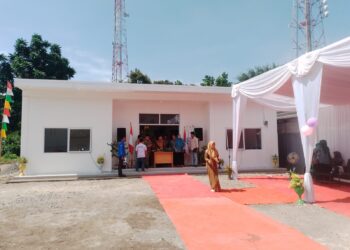 Tampak Kantor Desa yang Baru usai di resmikan oleh Camat Jonggol Bapak Andri. Foto. Dok.RH/Mitrapolri.Com.6/1/2025)