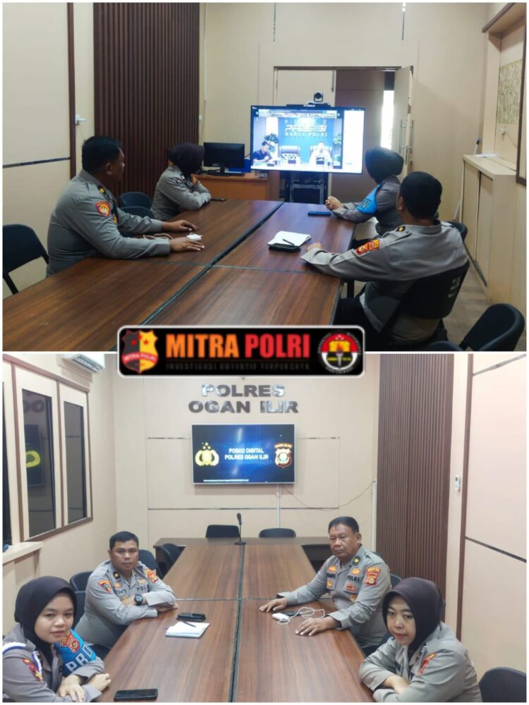 Kabag Ren Polres Ogan Ilir, Kompol Sukamto, S.H., memimpin kegiatan Analisis dan Evaluasi (Anev) Beyond Trust Triwulan IV yang dilaksanakan pada Kamis (09/01/2025) pukul 09.00 WIB di Aula Vicon Polres Ogan Ilir. Kegiatan ini turut dihadiri oleh Kabag Ops Polres Ogan Ilir serta seluruh operator dari berbagai satuan fungsi Polres Ogan Ilir.