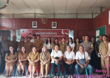 Bhabinkamtibmas Polsek Malalayang melakukan pengamanan pada kegiatan Musyawarah Perencanaan Pembangunan (Musrembang) Tahun 2025 tingkat Kelurahan Bahu, Kecamatan Malalayang Pada hari Senin, 14 Januari 2025, sekitar pukul 09.00 Wita