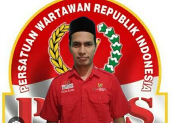 Ketua Persatuan Wartawan Republik Indonesia (PWRI) Aceh Utara Rizal Fahmi